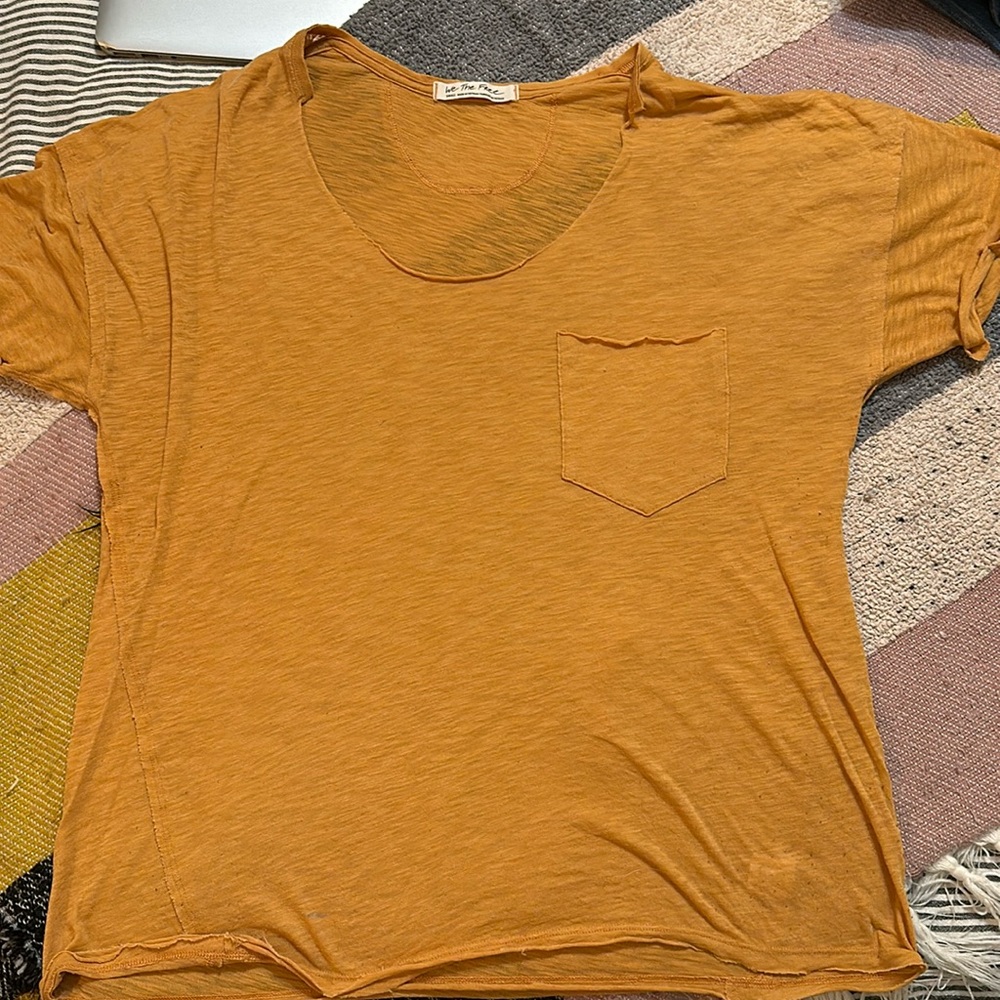 Small free people oversized tee